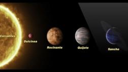 Cervantes y el Quijote ya tienen su propio sistema planetario
