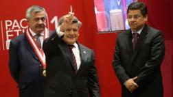 Presidente del JNE descarta vínculos con César Acuña