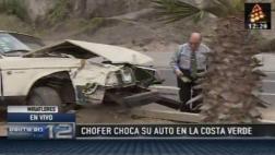 Costa Verde: hombre de 75 años protagonizó choque en Miraflores