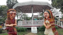 Pachacámac: celebran Navidad Andina con esculturas gigantes