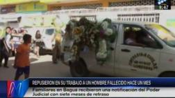 Hombre recuperó su trabajo cuando llevaba un mes de fallecido