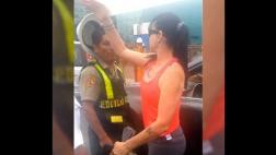 Fiscalía pide 9 años de cárcel para agresora de policía
