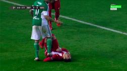 Juan Vargas es criticado por este pisotón a jugador del Sevilla