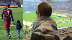 Shakira y sus hijos fueron a Japón para animar a Piqué