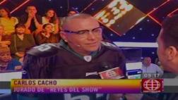 Carlos Cacho: "Ya no tiene sentido que Zumba se disculpe"