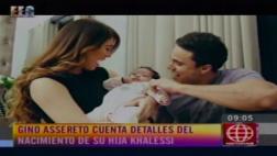 Jazmín Pinedo: Gino reveló detalles del nacimiento de Khalessi