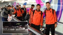 River Plate: así recibieron hinchas de Boca a 'Millonarios'