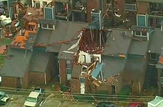 Impresionantes imágenes de los tornados y tormentas en EE.UU.