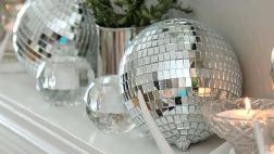 ¿Fiesta todo el año? Decora con las famosas “disco ball”