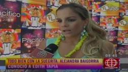 Alejandra Baigorria: "No tengo problemas con Melissa Loza"