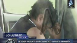 Huaral: cayó presunto sicario que mató a dos en pollería