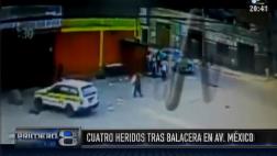 La Victoria: cuatro heridos dejó balacera en la Av. México