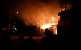 Año Nuevo: bomberos atendieron más de 60 incendios en 10 horas