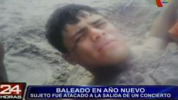 Balean a joven al salir de fiesta de Año Nuevo en Independencia