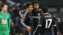 Chelsea goleó 3-0 en la primera victoria con Guus Hiddink