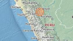 Sismo de 4,8 grados de magnitud se sintió hoy en San Martín