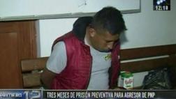 Hombre que dio 'chicotazos' a policía pasará cinco años preso