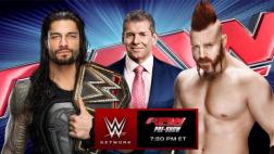WWE: Roman Reigns defenderá título ante Sheamus en Monday Night