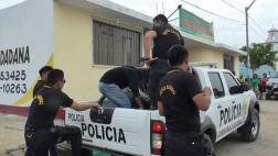 Policía fue herido de bala en enfrentamiento con delincuentes