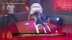 Zumba se lanzó sobre productores del programa de Carlos Galdós