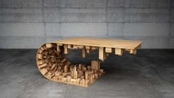 Esta mesa de centro se inspiró en la película Inception