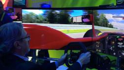 CES 2016: presentan simulador de F1 con tecnología interactiva