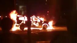 Jesús María: carro se incendió esta tarde en Av. Salaverry