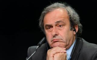 Michel Platini retiró su candidatura a la presidencia de FIFA