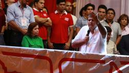 Alan García y Lourdes Flores encabezan primer mitin juntos