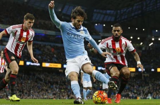 Manchester celebra el día de David Silva con asombrosas jugadas