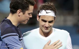 Federer perdió primera final del 2016: Raonic ganó en Brisbane