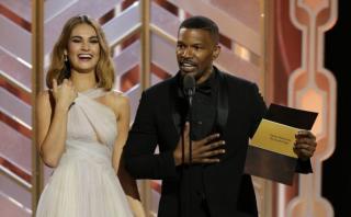 Globos de Oro: Jamie Foxx 'recordó' el error del Miss Universo