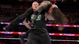 WWE: Brock Lesnar regresó con todo en el Monday Night Raw