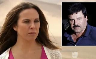 Kate del Castillo se mostró nerviosa al hablar de 'El Chapo'