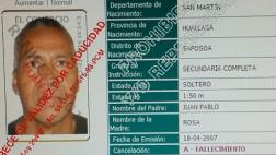 'Vaticano' figuraba como muerto desde 1993 por error del Reniec