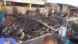 VES: denunciarán a comerciantes de mercado que se incendió