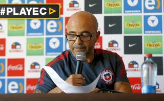 Jorge Sampaoli no dio señales de renunciar a selección chilena