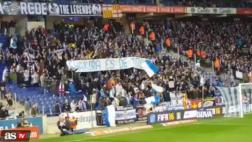 La pancarta del Espanyol sobre Shakira que indigna a Piqué