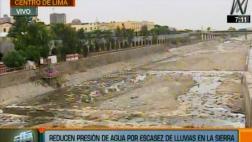 El Niño: restricción de agua podría ser peor desde febrero