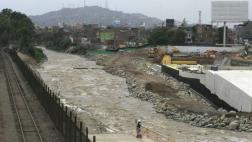Caudal del río Rímac cayó a la mitad por la escasez de lluvias