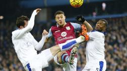 Leicester City igualó 1-1 con Aston Villa y peligra su liderato