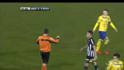 Benavente debutó en Primera División con el empate de Charleroi