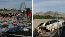 Chimbote: al menos 8 heridos por choque entre tráiler y auto