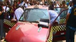 Comas: padre e hijo murieron dentro de un taxi tras balacera