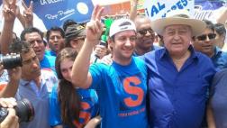 Reggiardo y Flores-Aráoz coincidieron en actividad proselitista