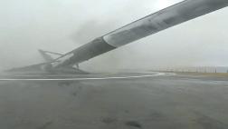 Mira el momento en que el cohete de SpaceX explota al aterrizar