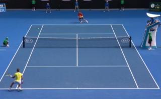 Nadal perdió pero se fue aplaudido por esta fabulosa jugada
