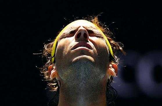 Nadal y sus reacciones al ser eliminado del Australian Open 