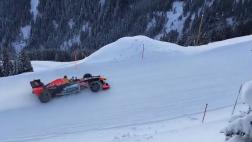 Fórmula 1: Red Bull podría ser multado por andar en la nieve