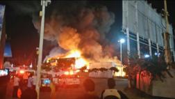 Boulevard de Asia: Sedapal atendió falta de agua en incendio